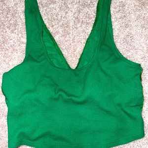 Aerie Green Bralette Top